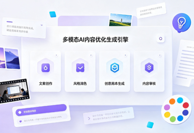 丘北县AI智能内容优化创新 多模态生成技术丰富数字内容创作生态